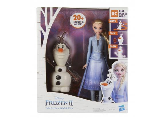 Hasbro - Frozen Frozen 2 Interactieve Elsa en Olaf