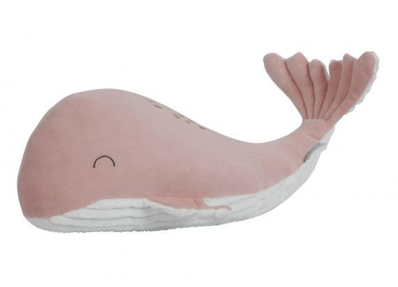 - Little Dutch Pluche Little Dutch Knuffel Walvis Oceaan roze