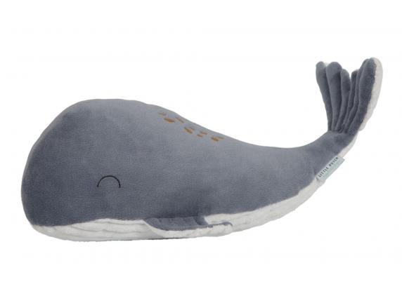 - Little Dutch Pluche Little Dutch Knuffel Walvis Oceaan blauw