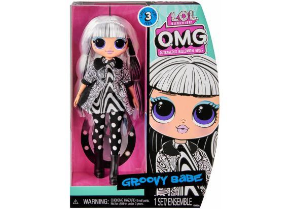 - L.O.L. (Lil Outrageous Littles) L.O.L. Surprise OMG House of Surprises Groovy Babe