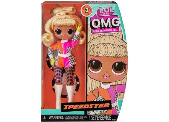 - L.O.L. (Lil Outrageous Littles) L.O.L. Surprise OMG House of Surprises Doll Speedster