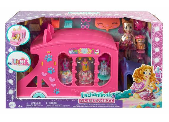 - Enchantimals Enchantimals Glam Party fashion truck speelset