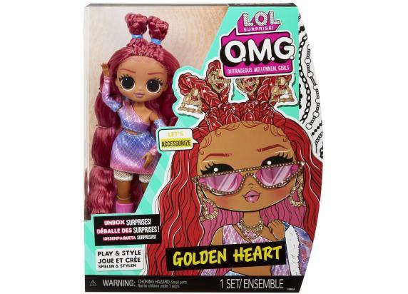 - L.O.L. (Lil Outrageous Littles) L.O.L. Surprise OMG Core Series 7 Golden Heart