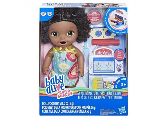 Hasbro - Baby Alive Baby Alive Snack & Snoep Baby Donker