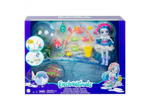 - Enchantimals Enchantimals Vis Vriendjes speelset met pop en die