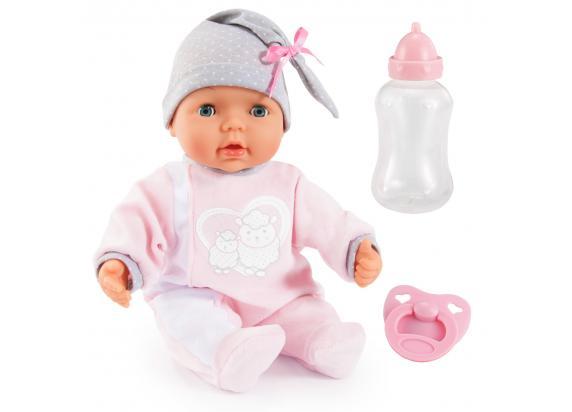 Bayer Design - Babypop My Piccolina Interactive in roze 38 cm