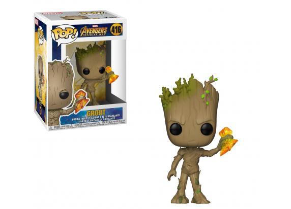 POP! Figures - Avengers POP! Marvel Serie 2 - 416 Groot met Stormbreaker