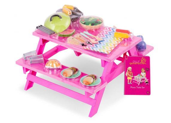 - Our Generation Our Generation Picnic tafel met accessoires