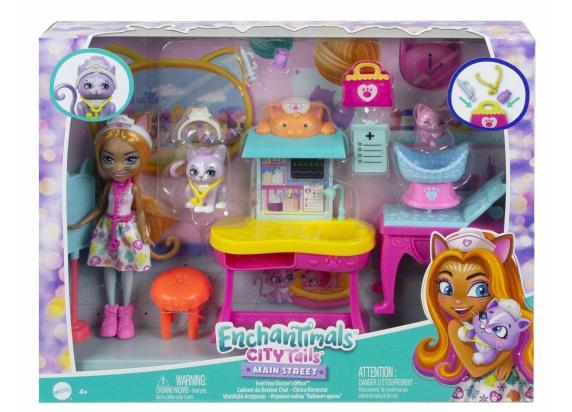 - Enchantimals Enchantimals City Tails Dokterspraktijk speelset m