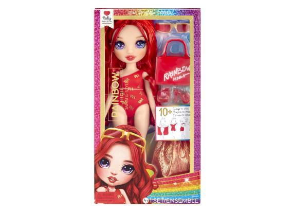 - Rainbow High Rainbow High Swim & Style Fashion Doll Ruby