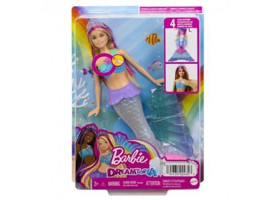 Barbie Dreamtopia - Barbiepop - Zeemeermin met twinkelende lichten