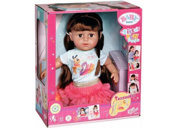 Zapf Creation - BABY born BABY Born Zus van BABY Born 43cm brunette Play & S