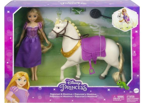 Disney Princess - Pop met paard - Prinses Rapunzel met Maximus