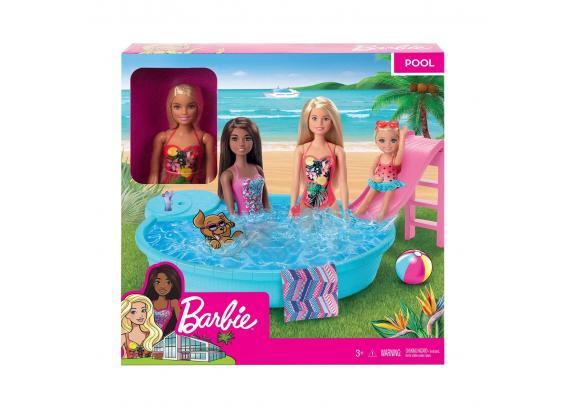 Barbie Zwembad met Pop