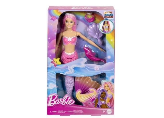 Barbie Barbie 'Malibu' Zeemeerminpop met kleurverandering