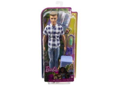 Barbie Ken It Takes Two - Ken met koelbox en verrekijker - Barbiepop