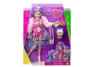 Barbie Barbie EXTRA - Millie Periwinkle Hair pop met dier