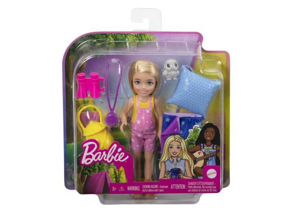 Barbie Barbie Chelsea Kampeerpop met uiltje