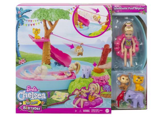 Barbie The Lost Birthday - Chelsea Jungle Rivier speelset