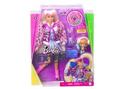 Barbie Barbie EXTRA - Blonde Pigtails pop met diertje