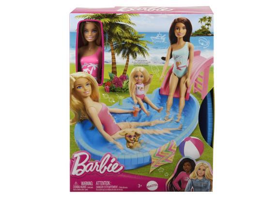 Barbie Barbie Pop en Zwembad