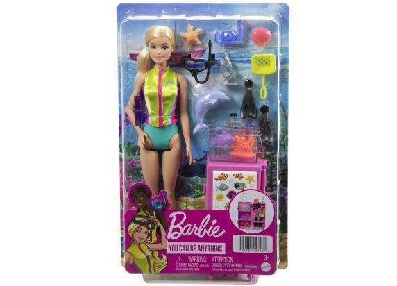 Barbie Barbie Zeebioloog speelset met pop en accessoires