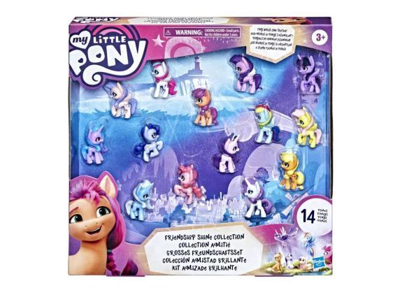 My Little Pony My Little Pony Friendship Shine collectie 14 ponie