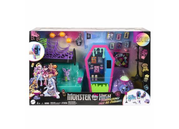 Monster High Studentenloungespeelset - Met Meubels En Accessoirespop