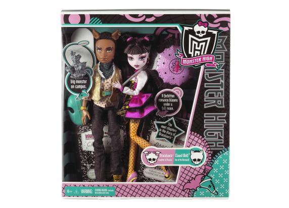 Monster High Draculaura & Clawd Wolf