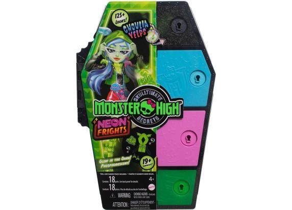 Monster High Skulltimate Secrets - Neon Frights - Ghoulia Yelps - 21 cm - Modepop