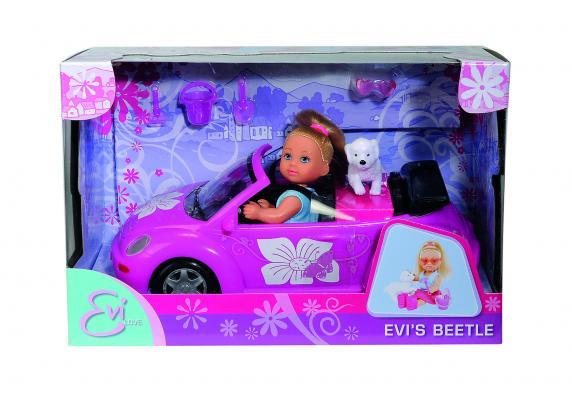 Simba - Evi Love - Evi met Beetle Wagen 23cm - minipop - vanaf 3 jaar