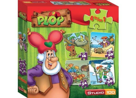 Studio 100 - Kabouter Plop Plop puzzel 4-in-1