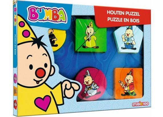 Studio 100 - Bumba Bumba houten puzzel met dikke stukken