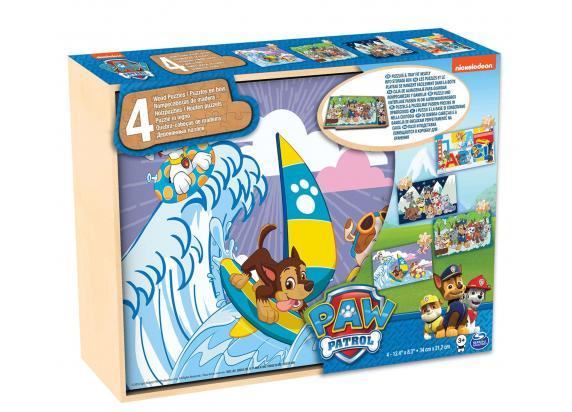 - Paw Patrol PAW Patrol - 4 houten puzzels