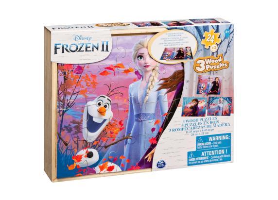 - Frozen Frozen 2 - 3 houten puzzels