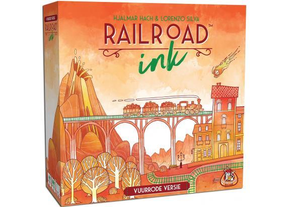 White Goblin Games Railroad Ink [VUURRODE VERSIE]