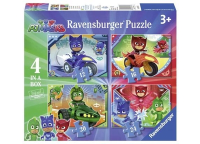 Ravensburger - Pyjamahelden PJ Masks 12+16+20+24st