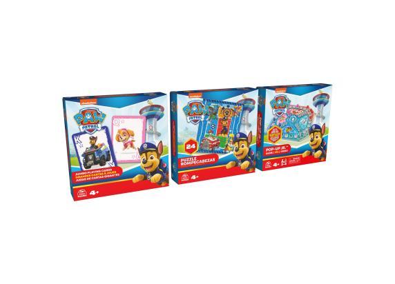 PAW Patrol - Spelbundel - Pop-Up Spel, Puzzel en Speelkaarten