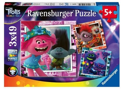 Ravensburger - Trolls Trolls World Tour 3x49st