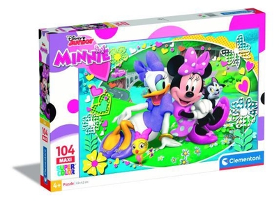 Clementoni - Puzzel - 104 Stukjes - Minnie Mouse Picknick - Kinderpuzzel - Vanaf 4 Jaar