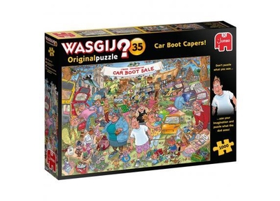 Jumbo Wasgij Original Puzzel (#35): Vlooienmarkt vondsten! (1000)