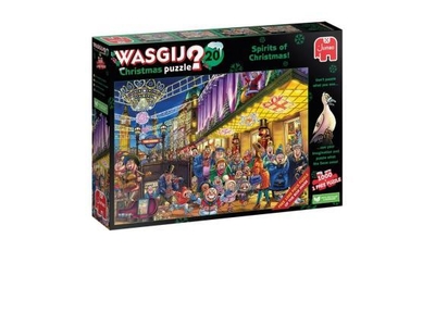 Jumbo - WASGIJ Wasgij Christmas 20 De geesten van Kerstmis 2x1000 stukjes