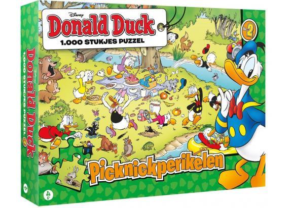 Just Games Donald Duck 2: Picknickperikelen - Puzzel (1000)