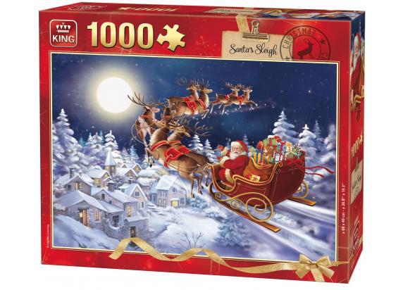 King Santa's Sleigh 1000st