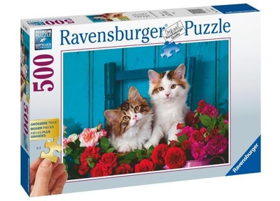 Ravensburger Katjes en rozen 500st