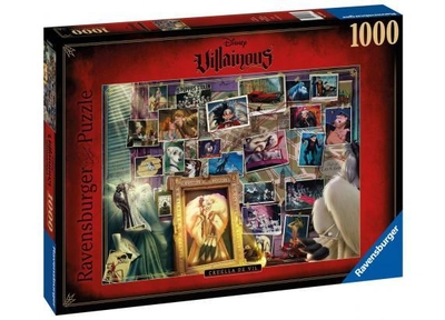 Ravensburger Disney Villainous: Cruella de vil - Puzzel (1000)