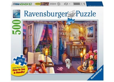 Ravensburger Knusse badkamer - Puzzel (500XL)