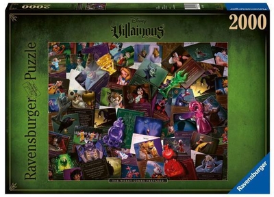 Ravensburger Disney Villainous: The Worst Comes Prepared - Puzzel (2000)