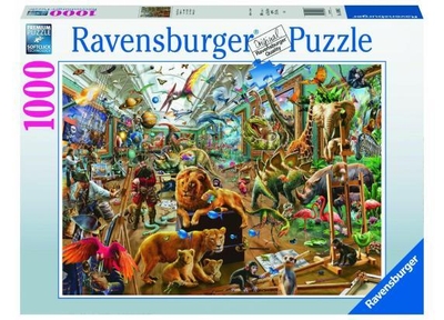 Ravensburger puzzel Chaos in de galerie - Legpuzzel - 1000 stukjes