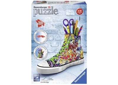 Ravensburger Sneaker Grafitti Print- 3D puzzel - 108 stukjes